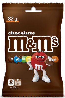 BOMBONE ČOKOLADNE CHOCO M&M 82G