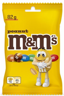 BOMBONE ČOKOLADNE KIKIRIKI M&M 82G