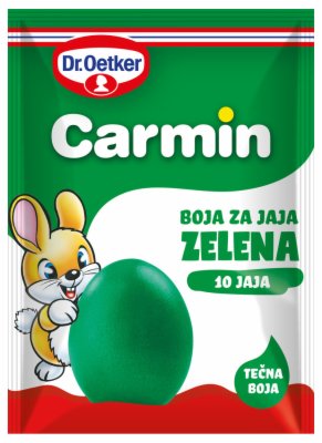 BOJA ZA JAJA ZELENA CARMIN 5G