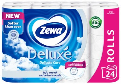 TOALETNI PAPIR 3SL DELICATE CARE WHITE ZEWA 24/1