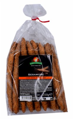 SLANO PECIVO SPIRALA SESAMONE GECCHELE 250G
