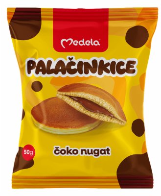 PALAČINKICE ČOKO NUGAT MEDELA 50G