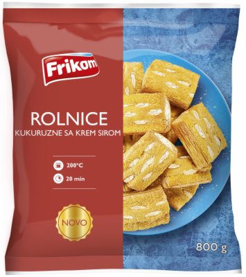 SMRZNUTE ROLNICE KUKURUZNE SA SIROM FRIKOM 800G