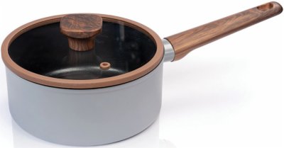 KASEROLA ALUMINIJUMSKA SA STAKL.POKL 18CM LEONA