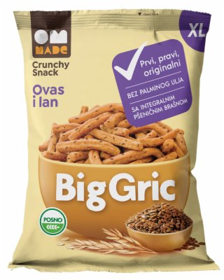 ŠTAPIĆI INTEGRALNI OVAS LAN BIOGRIC 160G