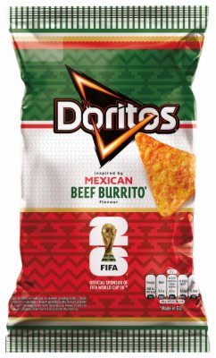 ČIPS TORTILJA BEEF BURRITO  DORITOS 90G