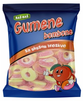 BOMBONE GUMENE BRESKVA BAŠ BAŠ 300G