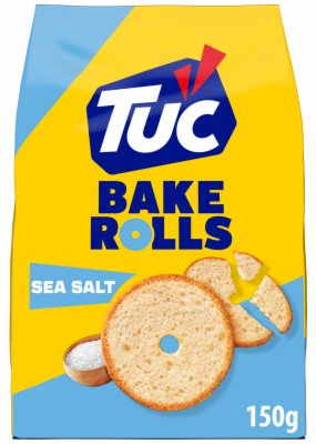 HLEB BAKE ROLLS SALT TUC 150G