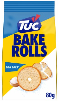 HLEB BAKE ROLLS SALT TUC 80G