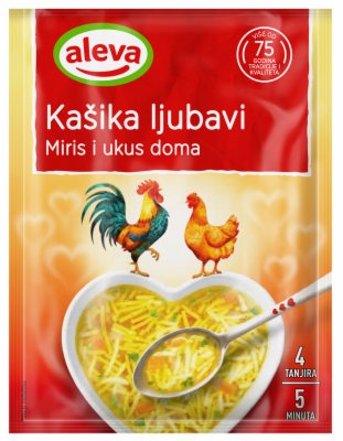 SUPA BISTRA KOKOŠIJA KAŠIKA LJUBAVI 60G ALEVA
