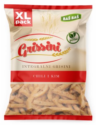 ŠTAPIĆI INTEGRALNI ČILI KIM BAŠ BAŠ  400G