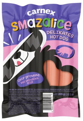 HOT DOG DELIKATES SMAZALICE CARNEX 205G