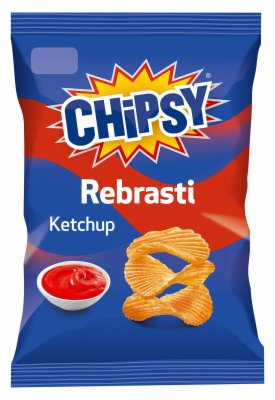 ČIPS REBRASTI KETCHUP CHIPSY 85G