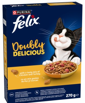 HRANA ZA MAČKE DBL ADULT POULTRY FELIX 270G