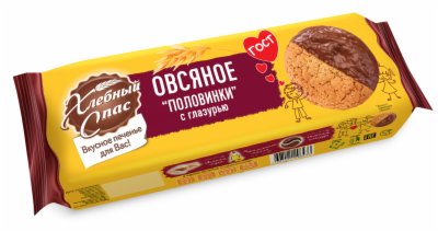 KEKS OVSENI SA ČOKOLADOM HLEBNI SPAS 180G