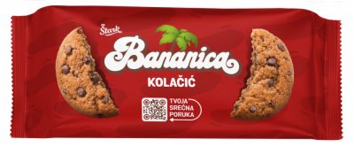 KEKS COOKIES BANANICA NAJLEPŠE ŽELJE 140G